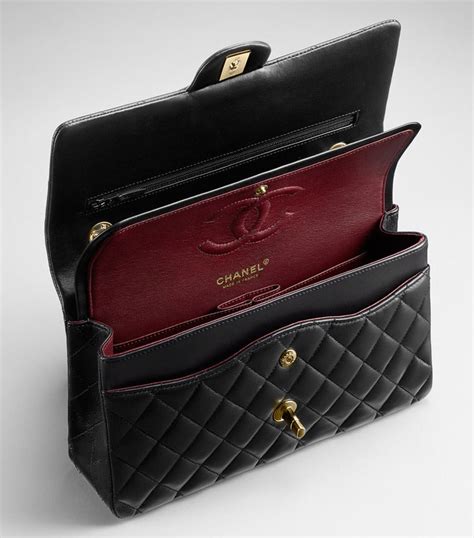 chanel classic flap handbag.